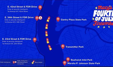 where to watch macy's fireworks from new jersey